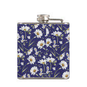 Flasques Fleurs Aquarelles Blanches (Dos)