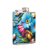 Flasques Fleurs colorées (Droite)