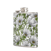 Flasques Fleurs cosmos blanches (Gauche)