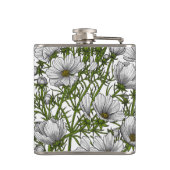 Flasques Fleurs cosmos blanches (Dos)