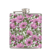 Flasques Fleurs Cosmos roses (Devant)