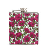 Flasques Fleurs Cosmos roses (Devant)