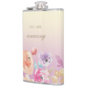 Flasques Fleurs d'aquarelle colorées adorables (Gauche)