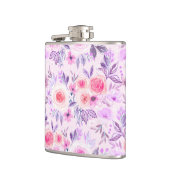 Flasques Fleurs d'aquarelle et feuilles 3 (Gauche)