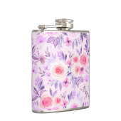 Flasques Fleurs d'aquarelle et feuilles 3 (Droite)