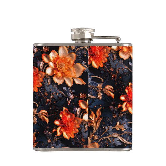 Flasques Fleurs d'art (Dos)