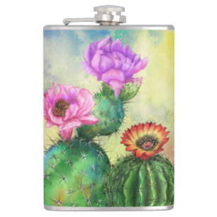 Flasques Fleurs de cactus