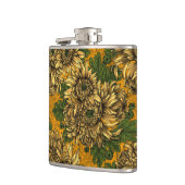 Flasques Fleurs de chrysanthème jaune (Gauche)