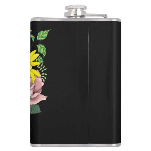 Flasques Fleurs de hérisson mignonnes (Dos)