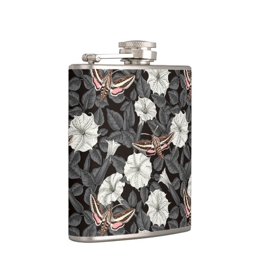 Flasques Fleurs de lune et sphinx Moths 2 (Droite)