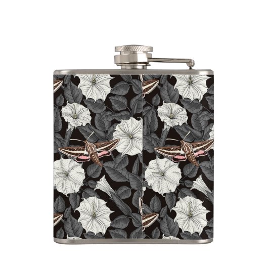 Flasques Fleurs de lune et sphinx Moths 2 (Dos)