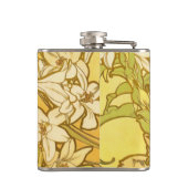 Flasques Fleurs de lys Art nouveau d'Alphonse Mucha (Dos)