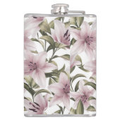 Flasques Fleurs de lys. Modèle floral (Dos)