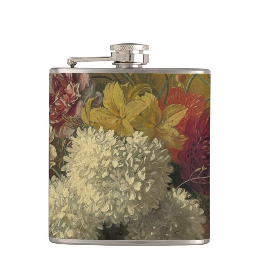 Flasques Fleurs de maître hollandais antique Georgius van O (Devant)