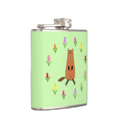 Flasques Fleurs de marmotte et de tulipe mignonnes (Droite)