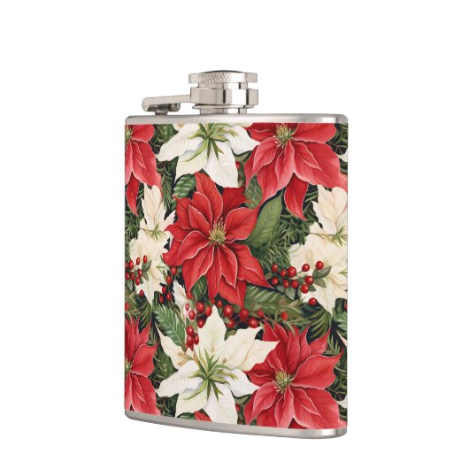 Flasques Fleurs de Noël (Gauche)