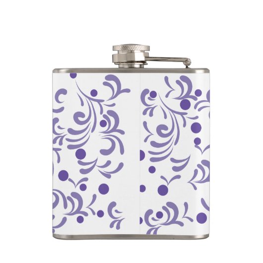 Flasques fleurs de prairie pourpres (Dos)