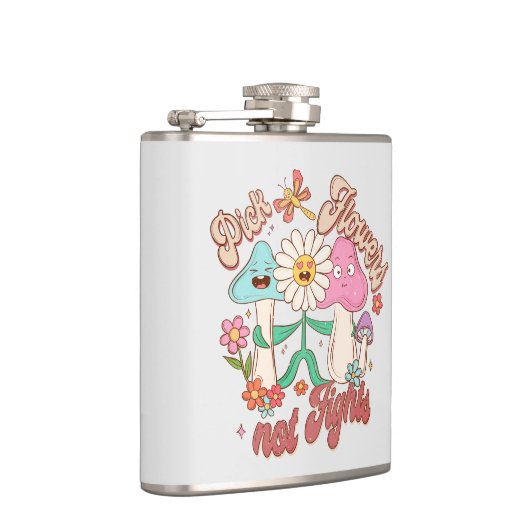 Flasques Fleurs de prélèvement, pas combats | Champignons e (Droite)