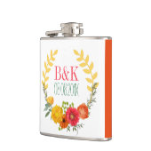 Flasques Fleurs de printemps colorées Mariage Wreath (Gauche)