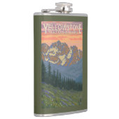 Flasques Fleurs de ressort - parc national de Yellowstone (Droite)