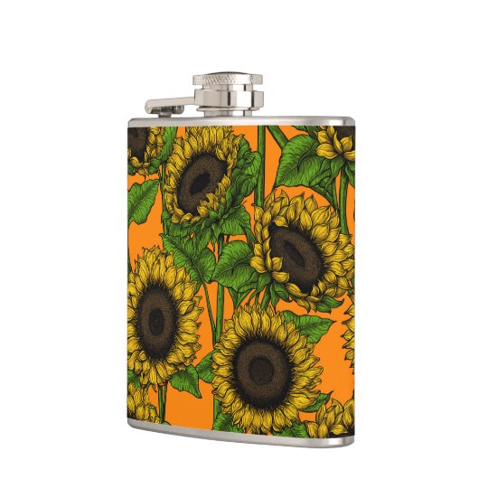 Flasques Fleurs de soleil (Gauche)