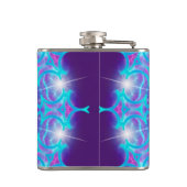 Flasques FLEURS DE VIE/Blume des Lebens Stars Mandala (Dos)