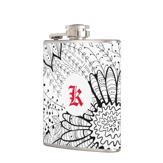 Flasques Fleurs décoratives (Gauche)