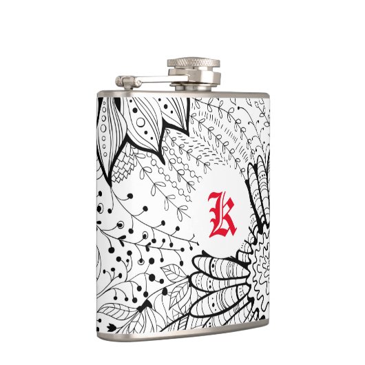 Flasques Fleurs décoratives (Droite)