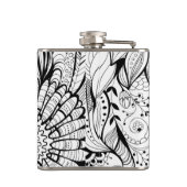 Flasques Fleurs décoratives (Dos)