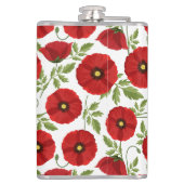 Flasques Fleurs d'été joyeuses floraison de pavot (Dos)