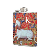 FLASQUES FLEURS D'IMAGINAIRE ET D'UNICORNE, MOTIFS FLORAUX (Gauche)