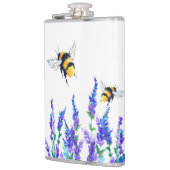 Flasques Fleurs et fiole d'abeilles (Gauche)