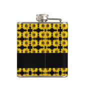 Flasques Fleurs jaunes sur le noir (Dos)