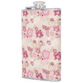 Flasques Fleurs modernes roses mignonnes motif Haut basket (Gauche)