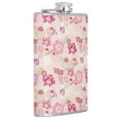 Flasques Fleurs modernes roses mignonnes motif Haut basket (Droite)