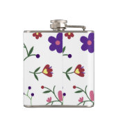 Flasques Fleurs motifs (Dos)
