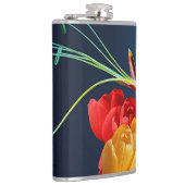 Flasques Fleurs roses-17250 (Droite)