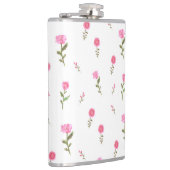 Flasques fleurs roses motif (Droite)