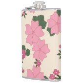 Flasques Fleurs Roses, Motif Floral, Motif De Fleurs (Gauche)
