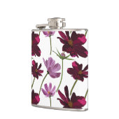 Flasques Fleurs roses motifs (Gauche)