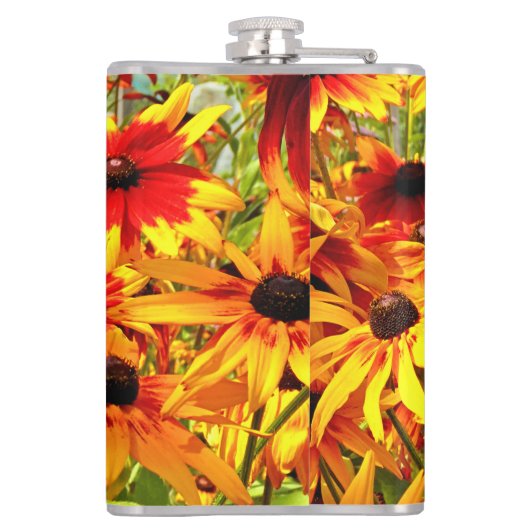 FLASQUES FLEURS RUDBECKIA (Dos)