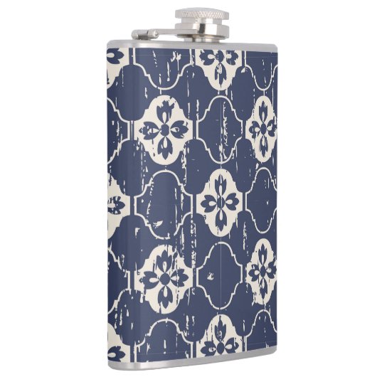 Flasques Fleurs usées : Vintage sans joint (Droite)