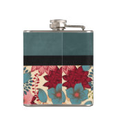 Flasques Fleurs victoriennes vintages (Dos)