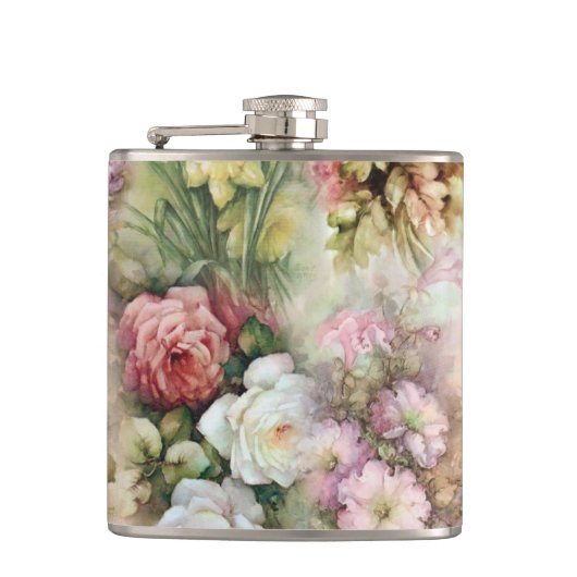 Flasques Fleurs vintages (Devant)