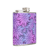 Flasques Fleurs violettes amusantes (Droite)