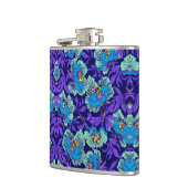 Flasques Fleurs violettes et bleues William Morris (Gauche)