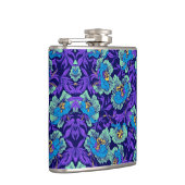 Flasques Fleurs violettes et bleues William Morris (Droite)