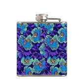 Flasques Fleurs violettes et bleues William Morris (Dos)