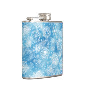Flasques Flocon de neige bleu (Droite)