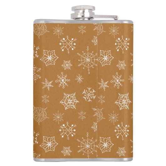 Flasques flocon de Noël (Dos)